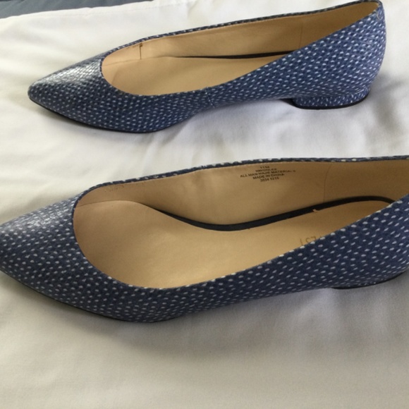Nine West flats blue size 11 - Picture 2 of 6